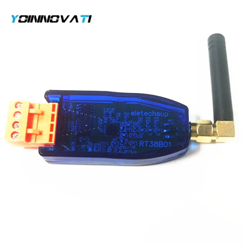 YT 2pcs - 5pcs  RT38B01 VHF/UHF Radio Modem RS485 Wireless Transceiver 20DBM 433mhz Transmitter and Receiver view 3
