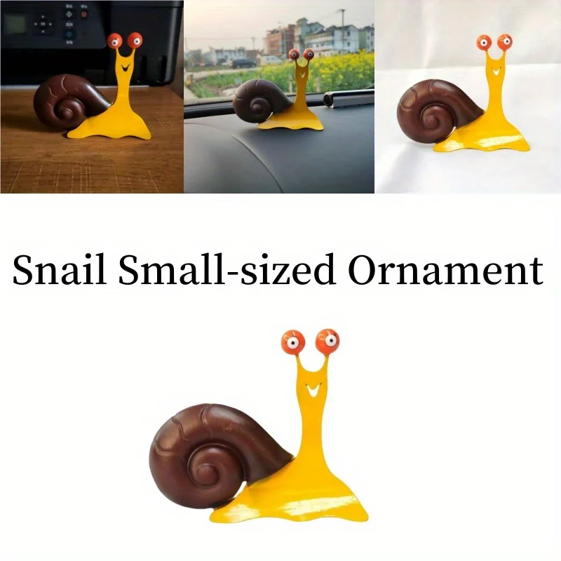 

Snail Ornament, Made of Metal Material, Car Ornament, Small and Cute, Desktop Decoration, Home Decoration