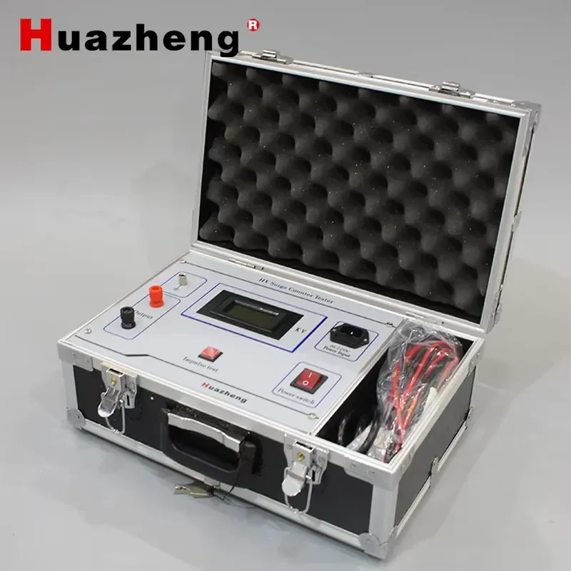 Huazheng Electric 3kV Portable Lightning Arrester Test Equipment Discharge Counter Test Instrument for Electric Safety - view 3