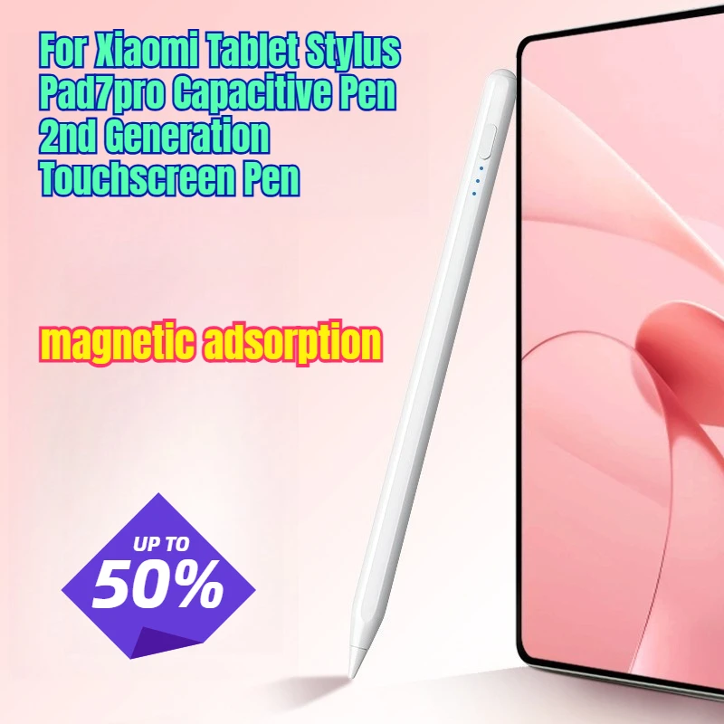 

For Xiaomi Tablet Stylus Pad7pro Capacitive Pen 2nd Generation Touchscreen Pen
