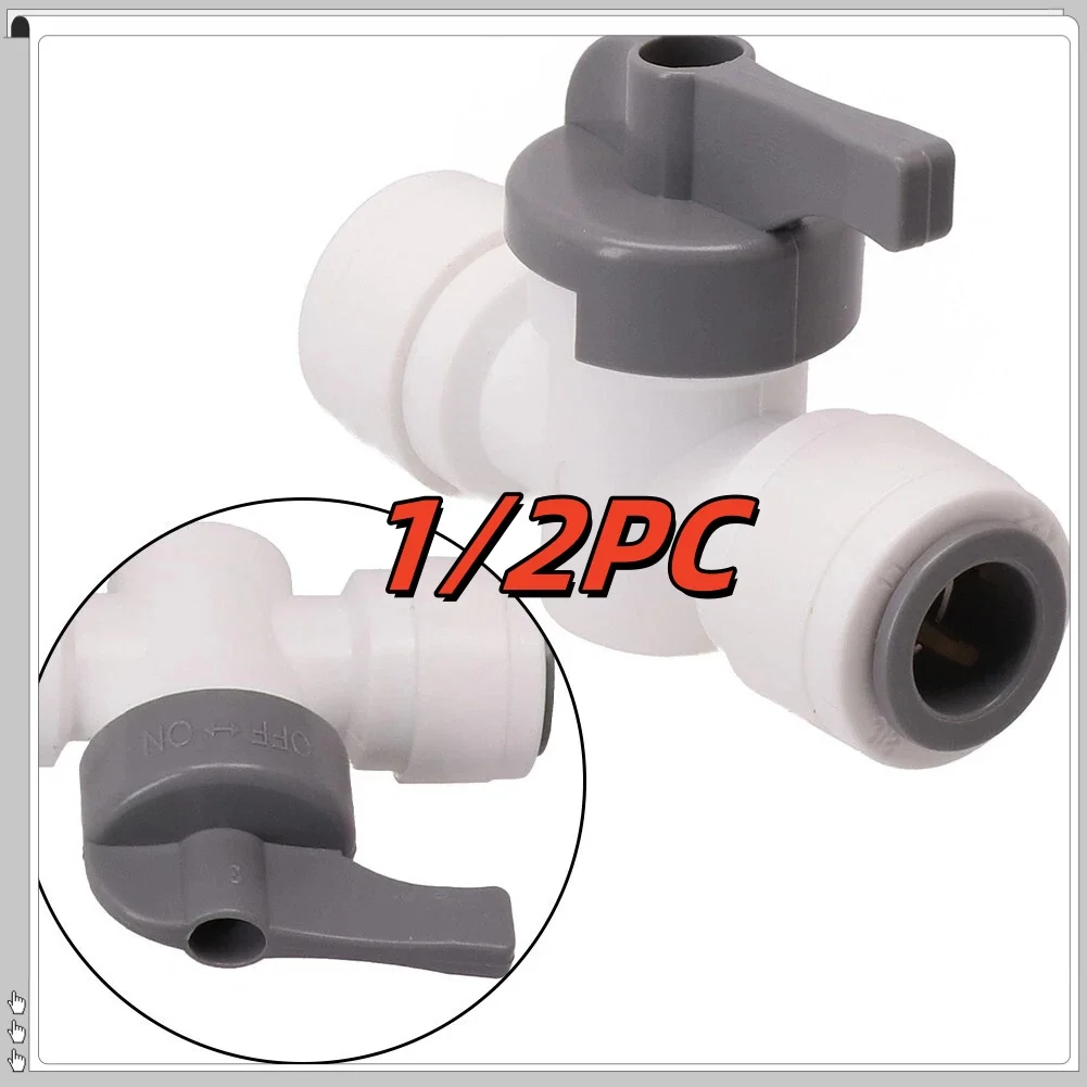 

Boat RV Parts Car Accessories 1/2Pcs For John Guest 12mm Push Fit Shut Off Valve StopTap White Caravan Campervan Motorhome