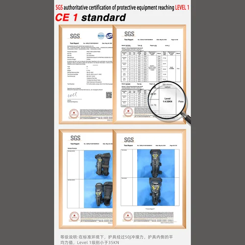 Imagen 2 del producto Rodillera para motocicleta, Combo de protección para codo, equipo Protector de rodilla, equipo para deportes al aire libre, rodillera para Motocross, ventilación para las cuatro estaciones