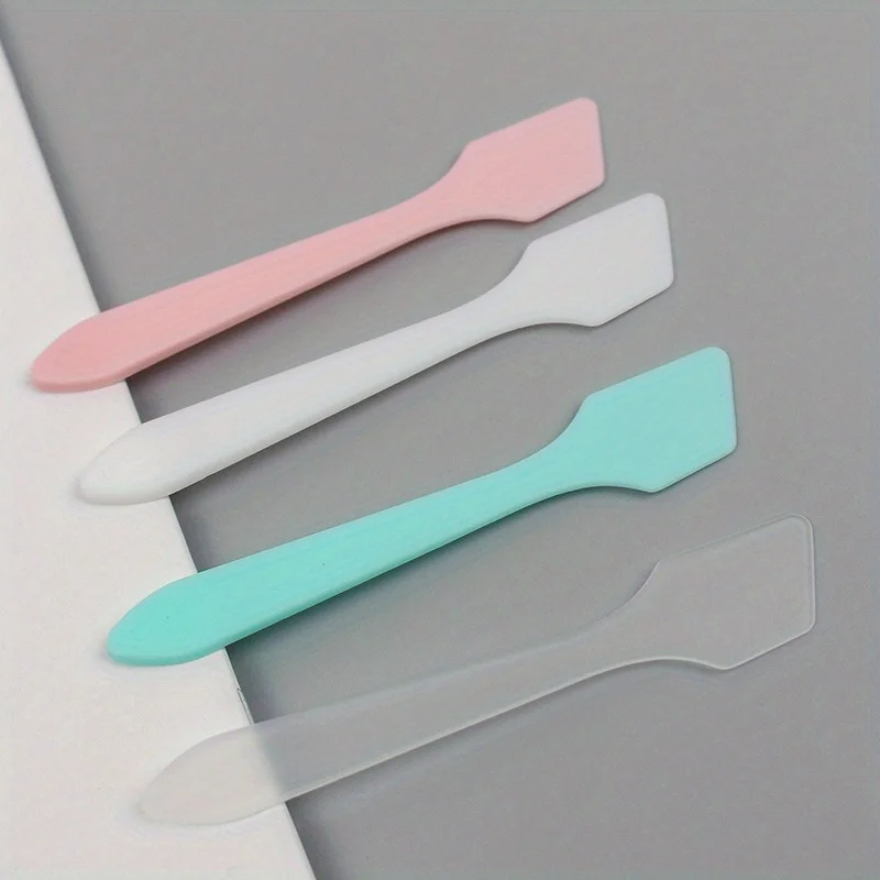 Espátula para Mascarillas, Brocha para Mezclar, Espátula Pequeña para Cosméticos - Espátula de Maquillaje - Mini Aplicador Multiusos para Mezclar Cremas