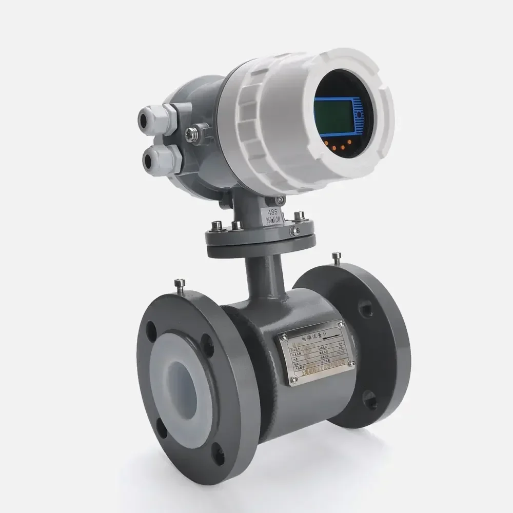 Incorporate Type PTFE Lined Anti-corrosion Chemical Resistant Acid Slurry Electro Magnetic Flowmeter