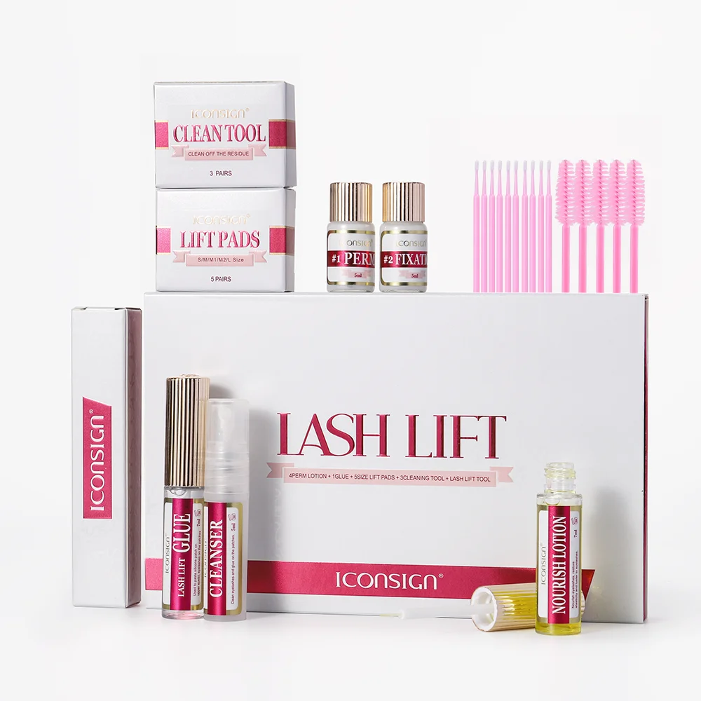 Lash Lift Kit Curling Eyelash Perm Kit Eye Makeup Eyelash Eyebrow Dye Tint Combination Eyelash Enhancer