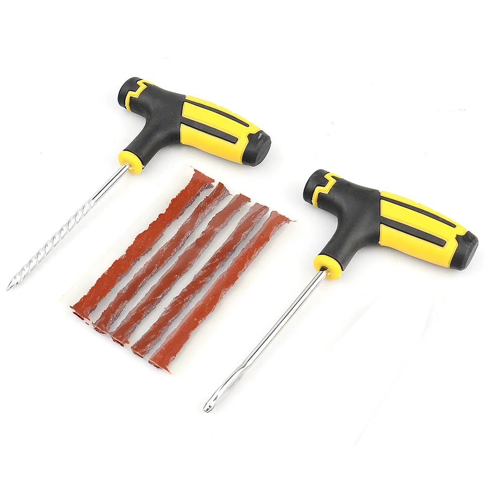 Car Tire Repair Kit Car Bike Auto Tubeless Tire Tyre Puncture Plug Repair Tool Kit Tool
