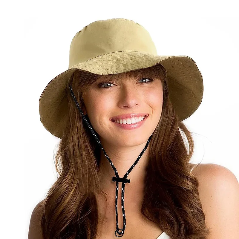 Letni kapelusz rybacki zapobiegający rozpryskiwaniu się wody na świeżym powietrzu Kapelusz alpinistyczny do wędkowania na świeżym powietrzu Blokowany kolorem parasol przeciwsłoneczny