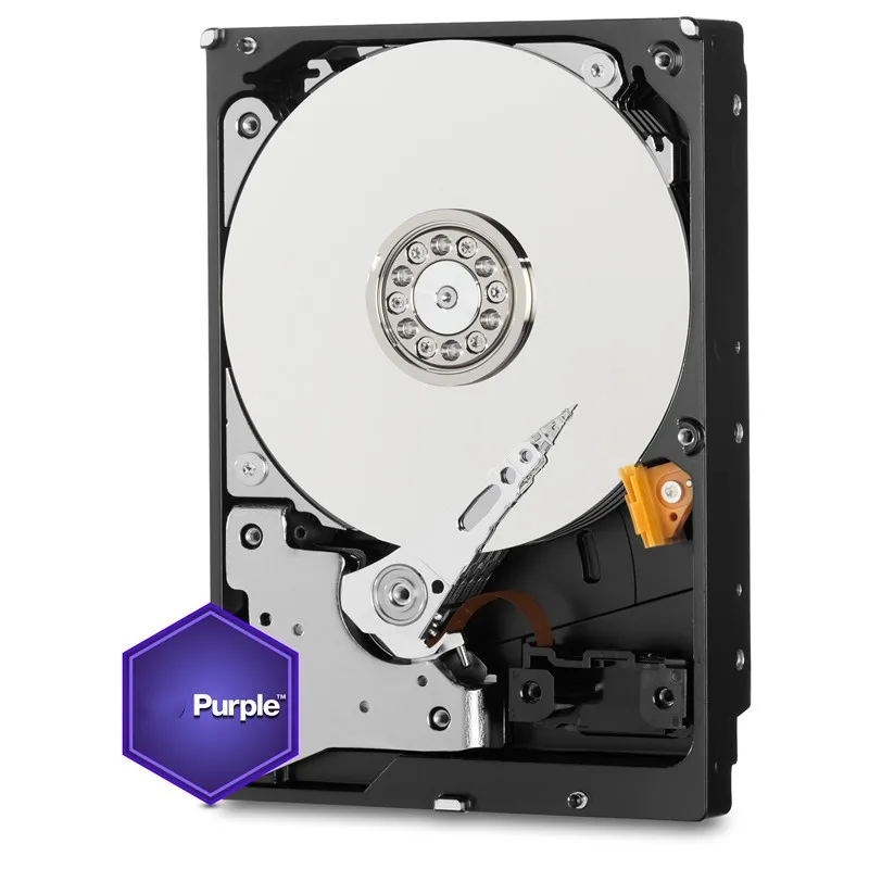 Imagem -03 - para Disco Rígido Interno de Vigilância wd Purple Hdd Hdd Vigilância Cctv Dvr Nvr Cache 64m Sata Iii Gbit s a a a a 35 Polegadas