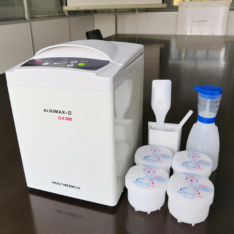 400W Dental Lab Centrifuge Alginate Mixer Blender 3400RPM Algimax II GX300 Impression Material Mixing Machine