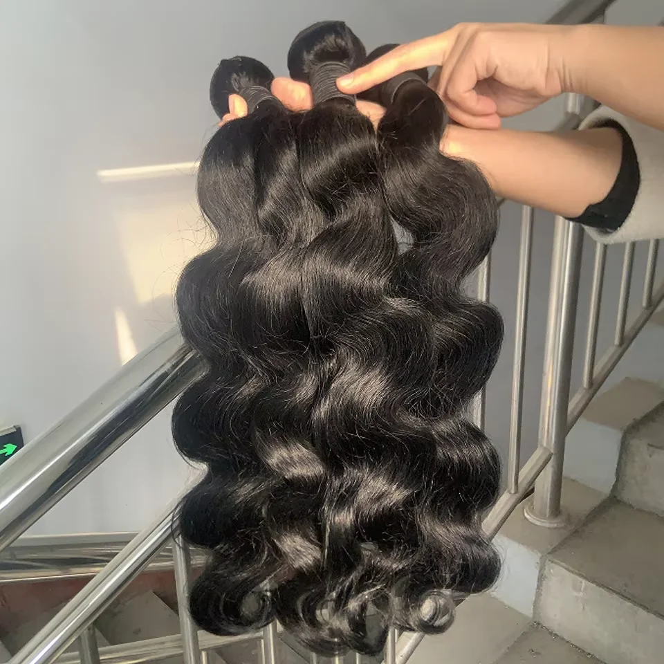 

28, 30, 32-дюймовые пучки человеческих волос с объемной волной, 3/4 пучка, 100% девственные волосы Rew, афро-кудрявые вьющиеся человеческие волосы, плетение наращивания волос