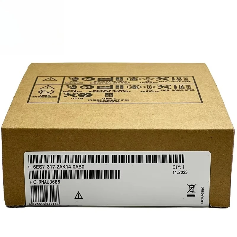New 6ES7317-2AK14-0AB0 PLC Central Processing Unit CPU 317-2 DP for Industrial Automation