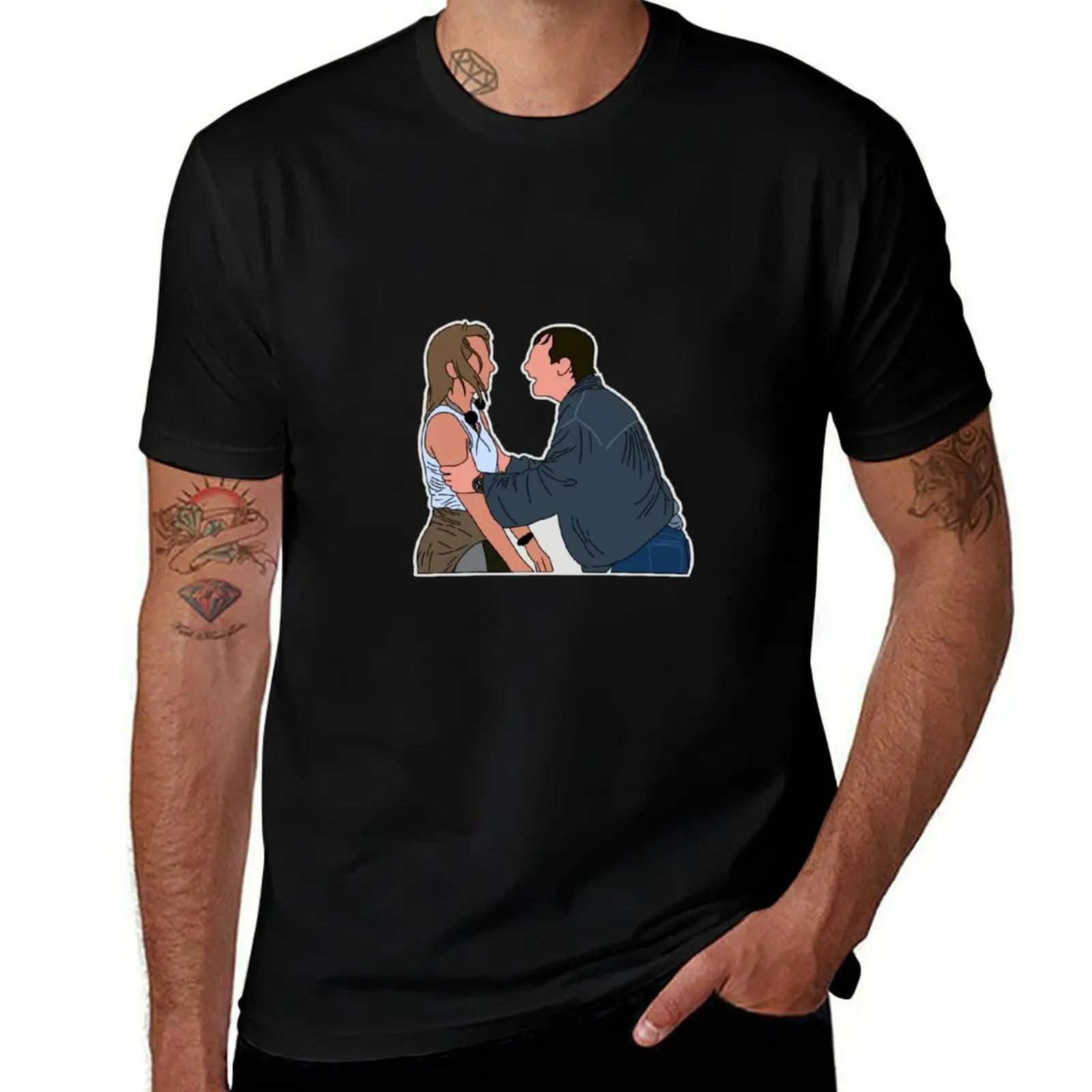 

Lets Twist Again T-Shirt black cotton t-shirt plain for man package t shirts for man pack cotton