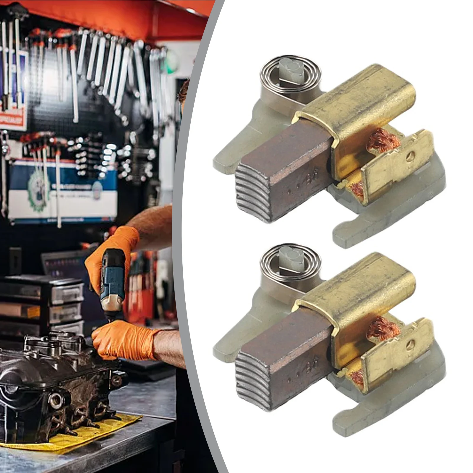 

Compatible Carbon Brush Set for De WALT DC920KA DC925KA DC925VA DC926KA DC926VA DC927KA DC927KL DC930KA DC930A