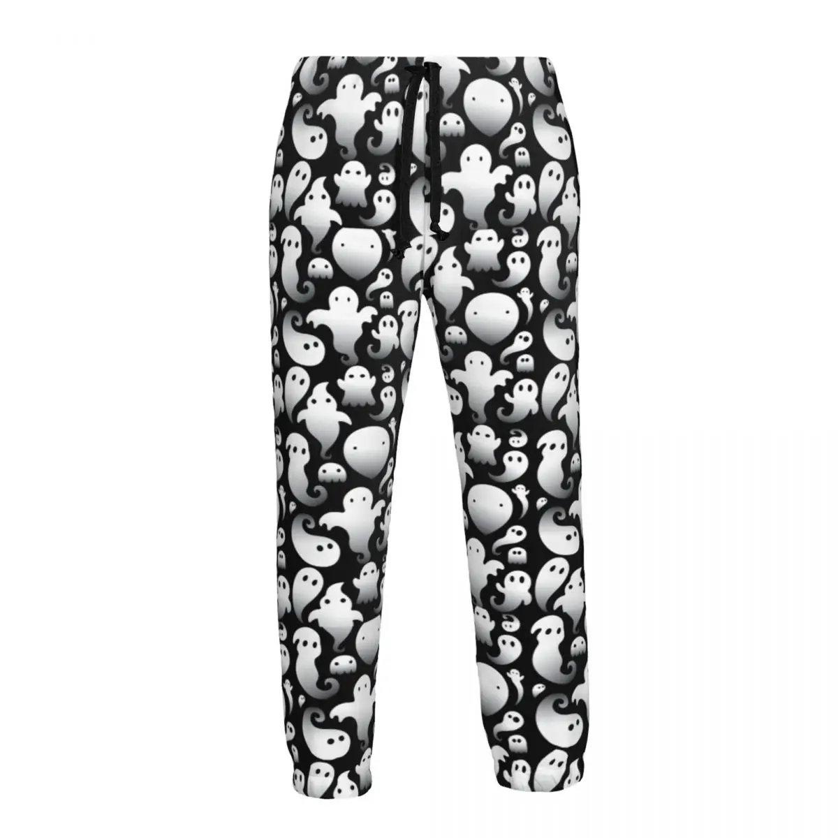 Men Sports Pants Male Casual Loose Trousers Halloween Ghost Patterns Sportpants