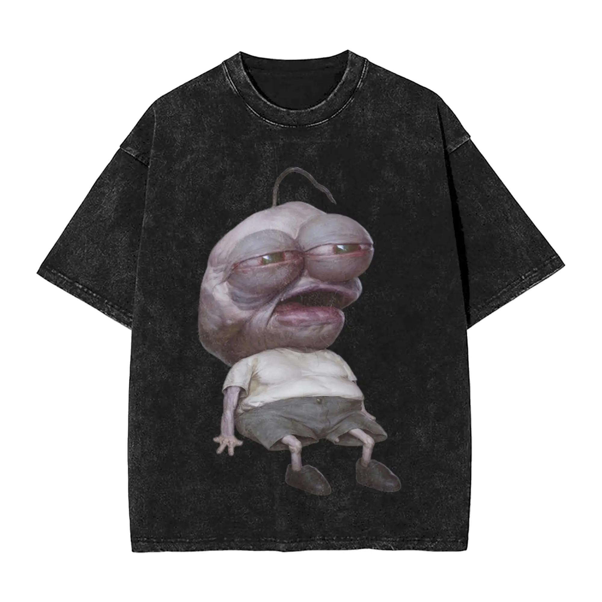 Camisetas divertidas de amigos sonrientes Pim Dead Inside para hombres, camisetas 100% lavadas de algodón con cuello redondo, camisetas de manga corta, camisetas de regalo