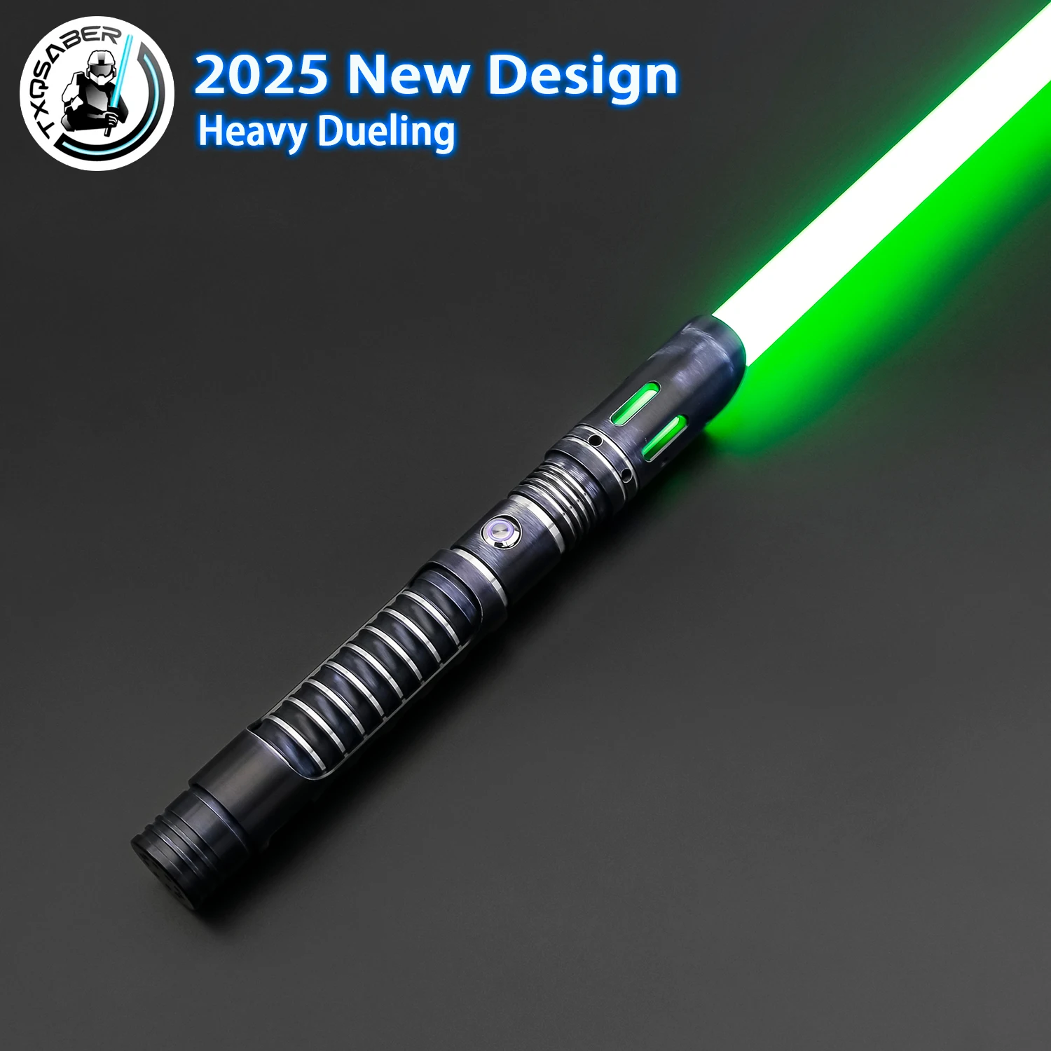 TXQSABER 2025 Nowy miecz laserowy RGB Pixel Heavy Dueling Smooth Swing Wysokiej jakości metalowa rękojeść miecz świetlny Cosplay FOC jedi 12 kolorów