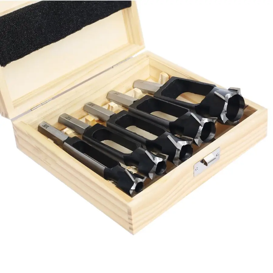 

Wood Plug Cutters Set, Wood Tenon Maker Dowel Pocket Hole Plug Cutters, Woodworking Drill Bit, Suiatble for Making 3 8 1 2 5 8 3