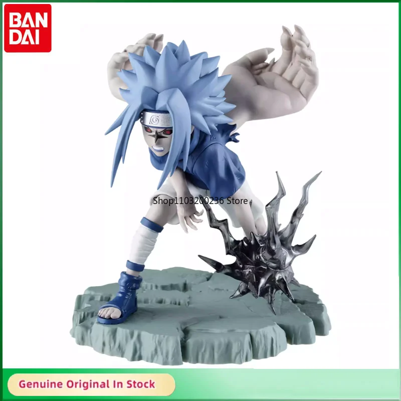 

Bandai Original NARUTO Memorable Saga UCHIHA SASUKE Curse Seal Action Figure Model Hobbies Collectible Desktop Ornaments