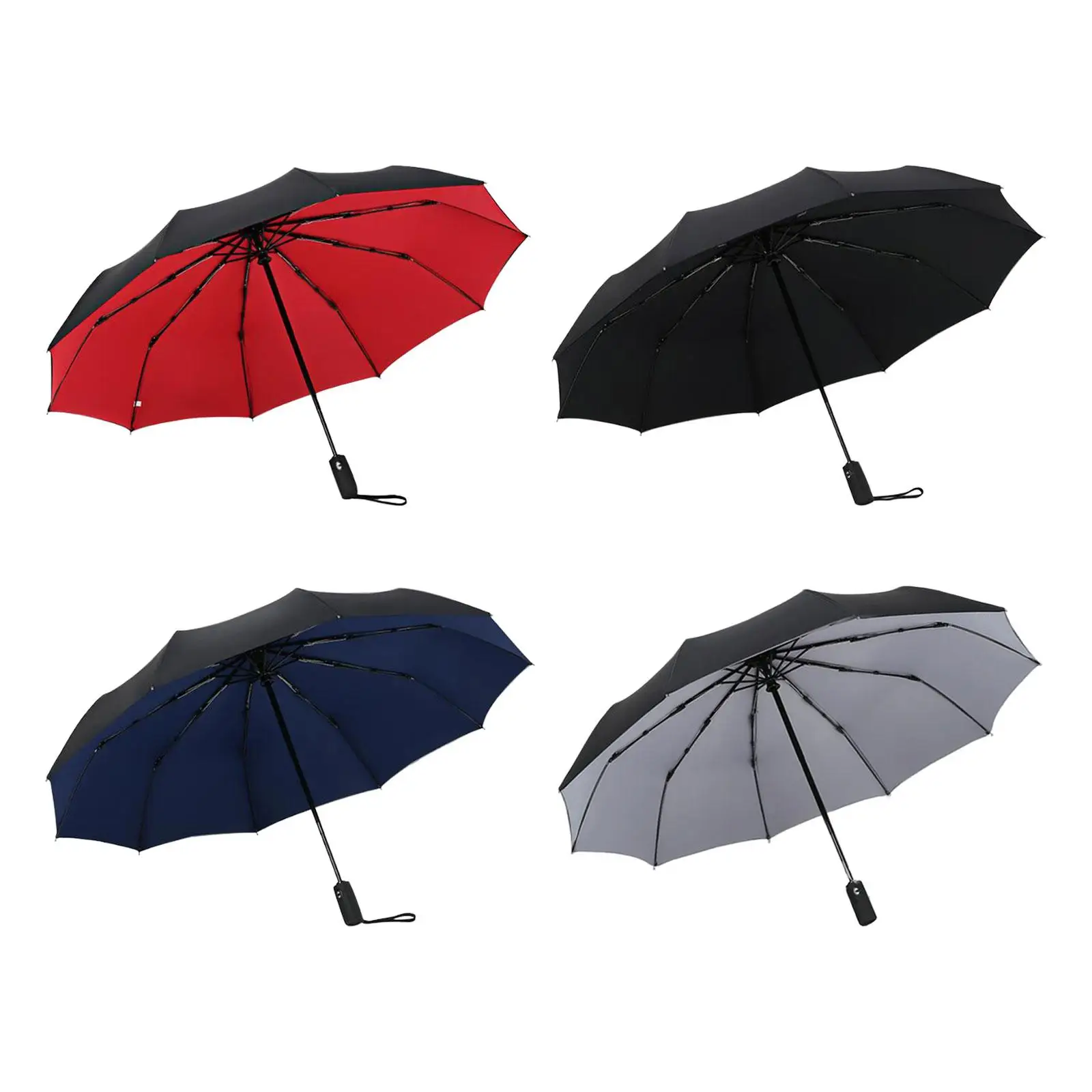 Automatic Folding Umbrella Sun Umbrella for Trips Outdoor Activities Beach