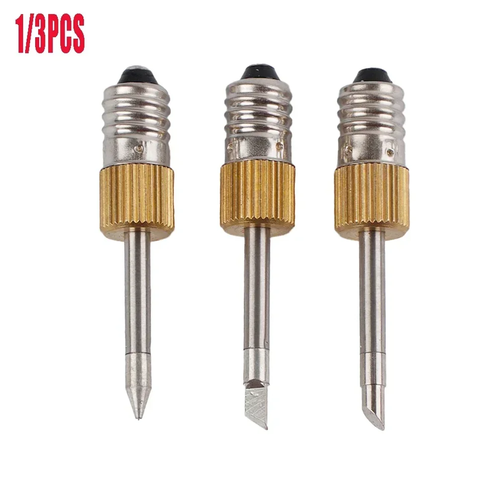 

1/3Pcs Soldering Iron Tip Solerding Tools Welding Metalworking Tools For Soldering Iron Tip With E10 Interface