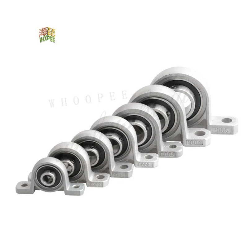 Roulement à billes en alliage de zinc, diamètre 8mm à 20mm, alésage, support monté nuit, Kfl08, Kfl000, Kfl001, Kp08, Kp000, Kp001, Kp002, 1 pièce