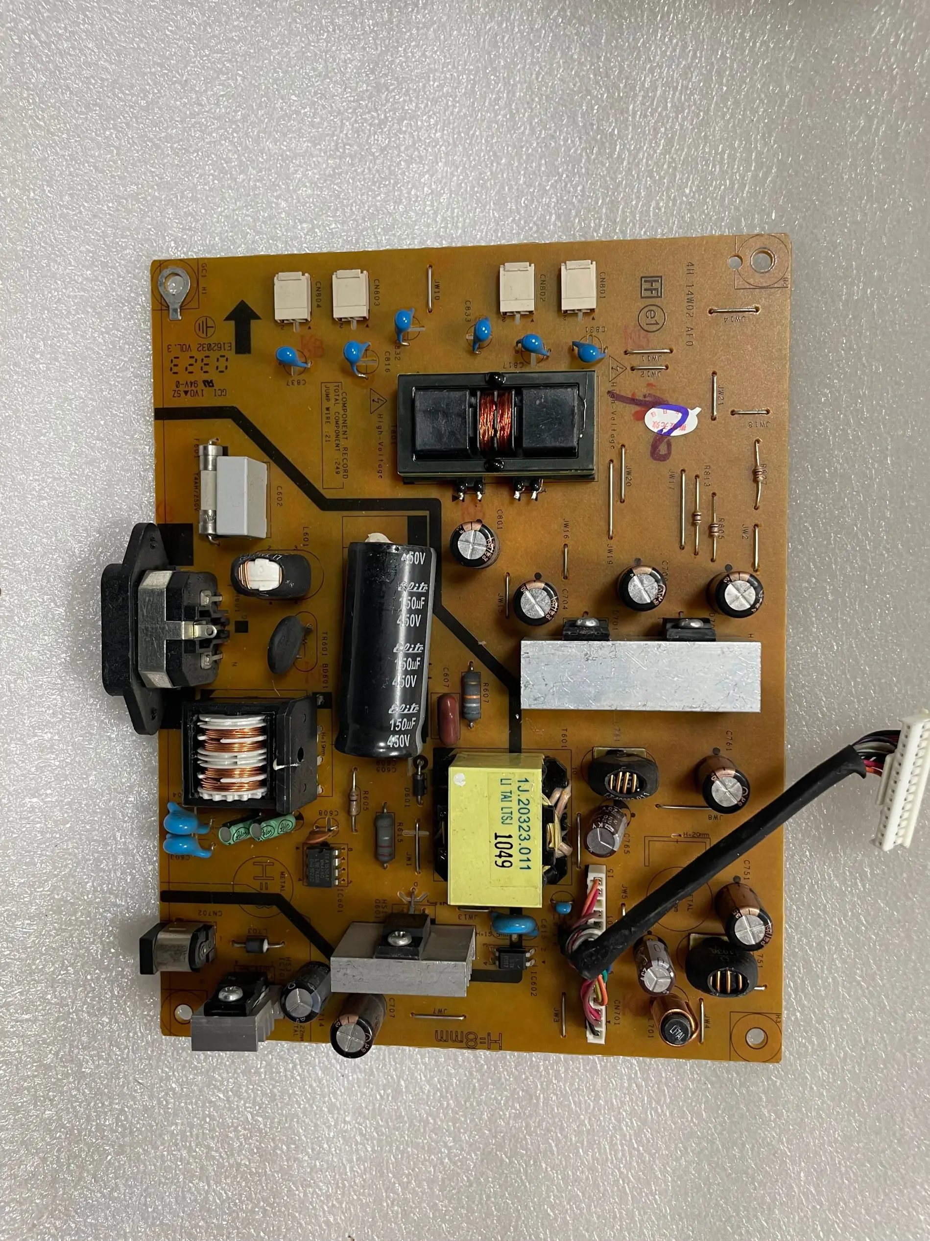 

Original U2311HB power supply board DELL U2311HB high pressure board 4H.14W02.AF0