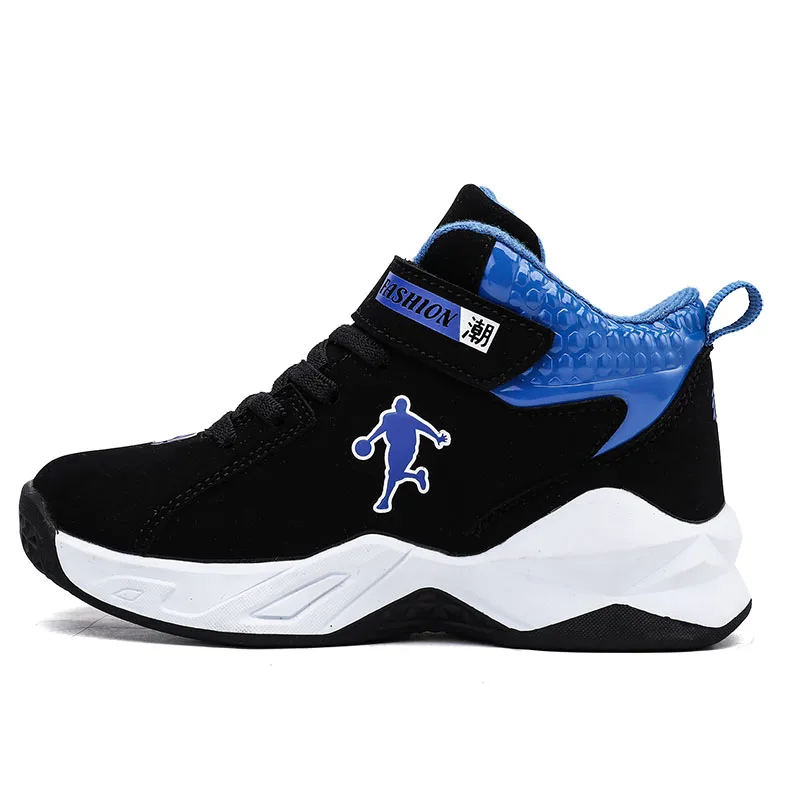 Chaussures de basket-ball pour enfants, chaussures d'entraînement de basket-ball pour garçons et filles, marque de sport d'automne, 2022