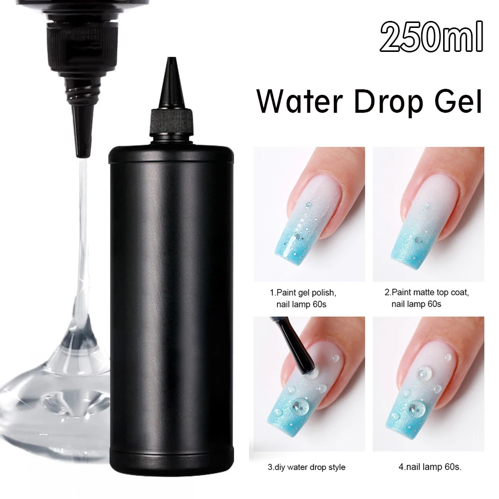 250ml 샤이니 노 와이프 탑 코트 UV 베이스 젤 폴리쉬 매트 다이아몬드 탑 프라이머 네일 프렙 탈수제 롱래스팅 젤 리필 패키지
