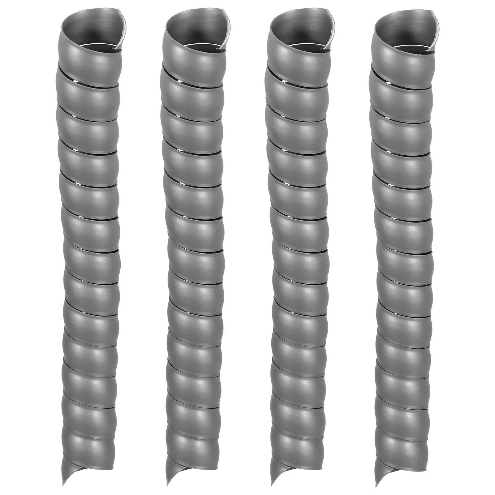 4 قطعة جذع شجرة حلزونية معدات الحماية يلتف لشتلات أشجار الفاكهة منع العض وتأثير شجرة جذع حامي