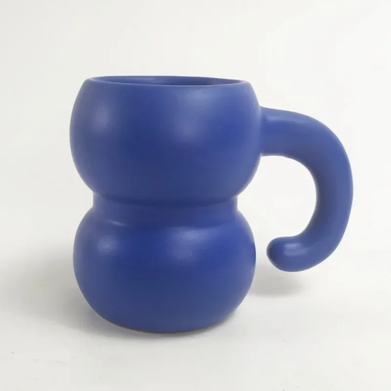 

:Alien Ceramic Mug Creative Office Water Cup Modern Style Home Breakfast Beverage Gifts Couples Afternoon Tea Latte Coffee Cup