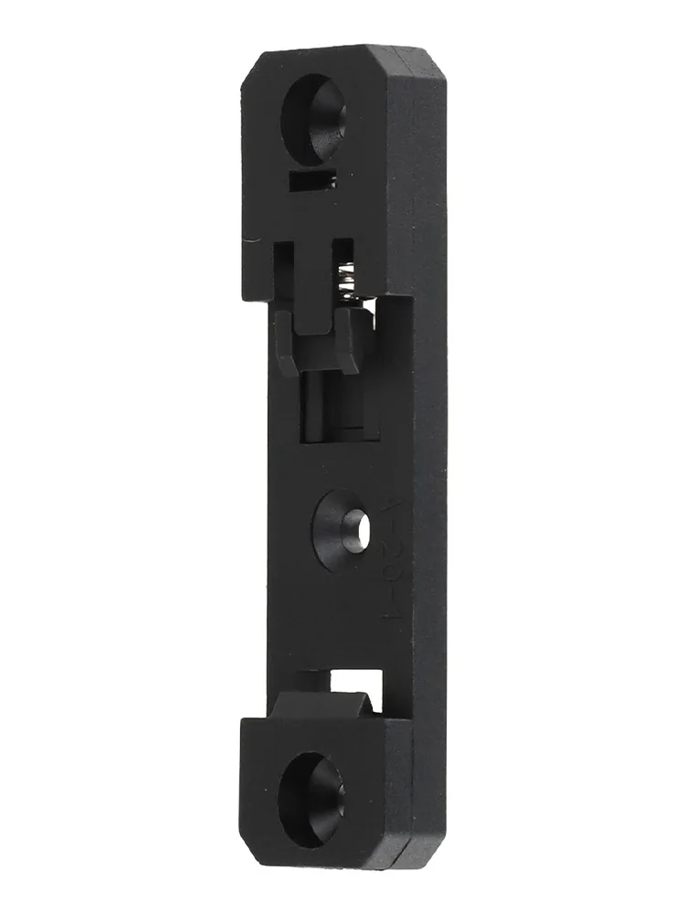 Din35 Plastic Bracket for C45 Guide Rail Efficient Clips for Securing and Electronic Components Din35 Plastic Bracket