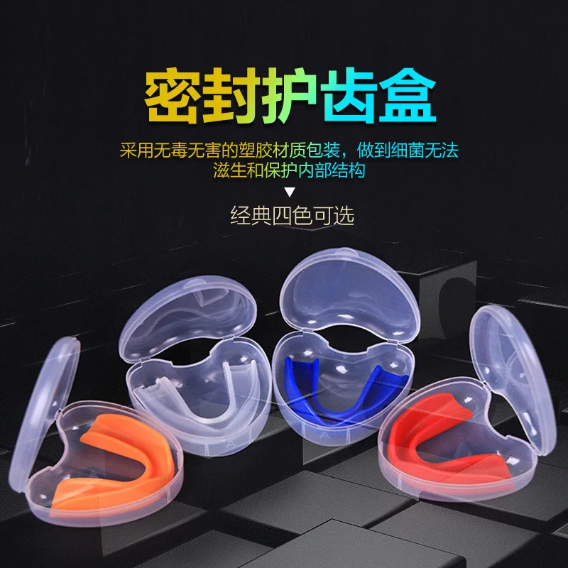 Sport Mouth Guard EVA Teeth Protector Kids Adults Mouthguard Tooth Brace Protection Basketball Rugby Boxing Karate