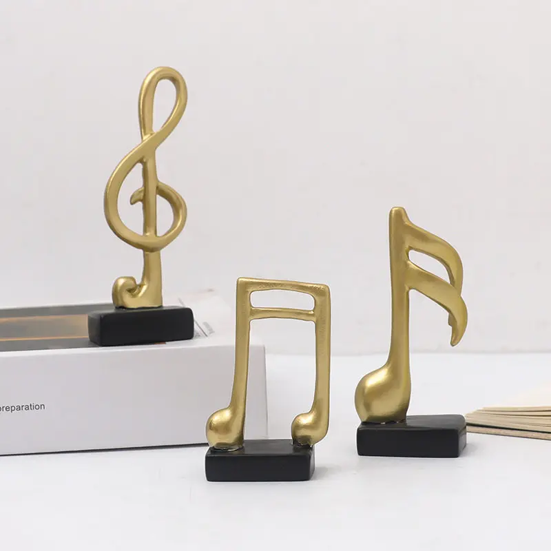 Nordic Luxury Figurines Miniatures Specialized Figurines Miniatures Three-Tone Instruments Home Decor Miniatuurfiguren ZY40XBJ