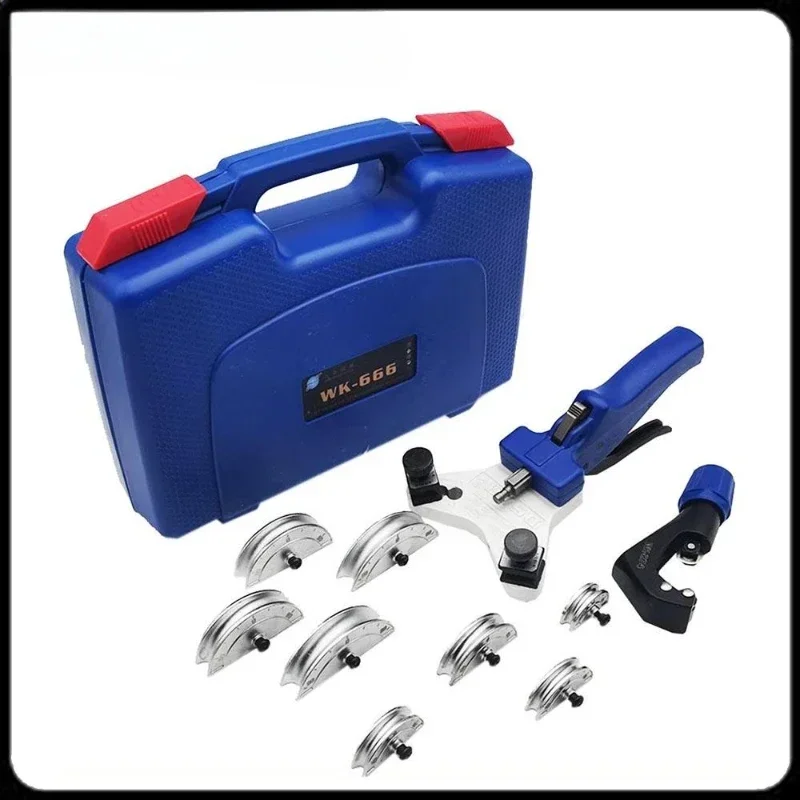 1pc Hand Operated Pipe Bender Air conditioning Aluminum Tube Manual Bending tool for 5/6/8/10/12mm )(1/4\