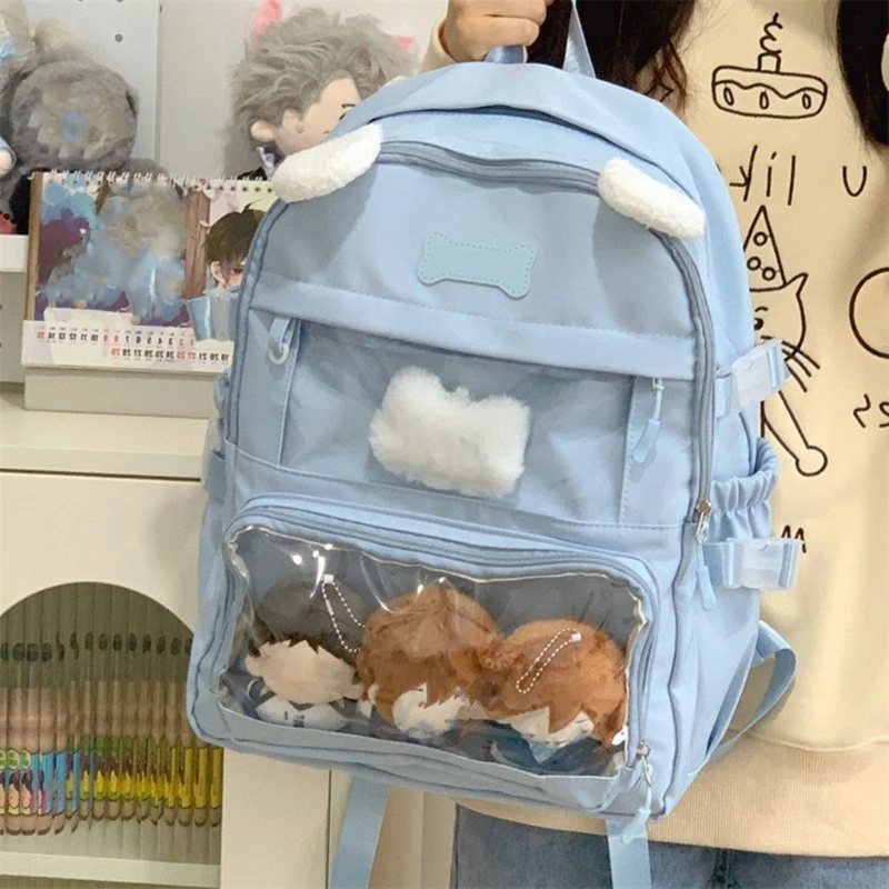 Rucksack japanischen Stil, schöner Hunderucksack, großer Rucksack für den Alltag