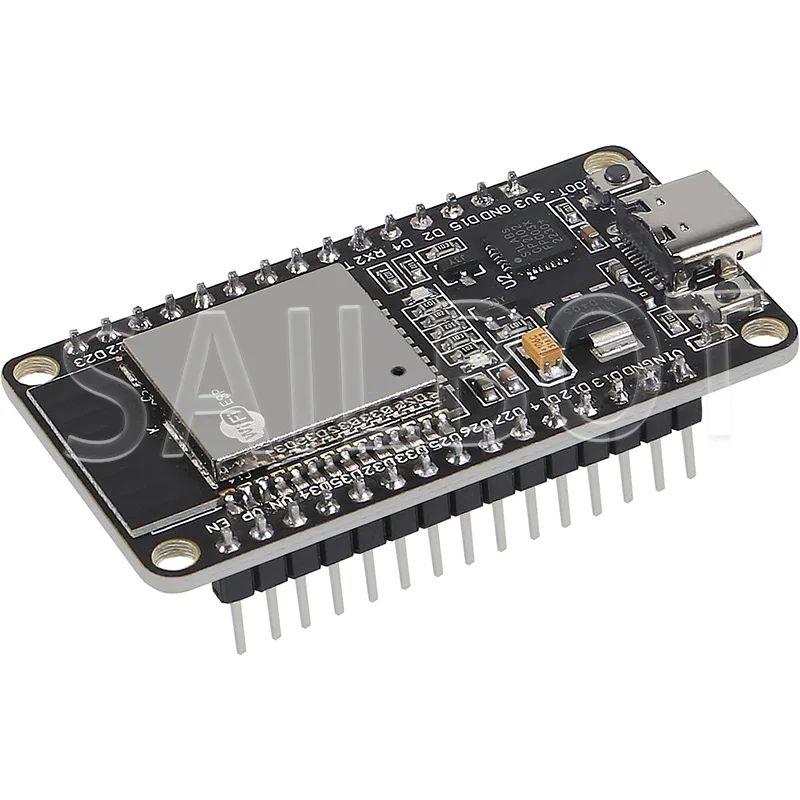 1/5/10 قطعة ESP32 WROOM-32 ESP32-S مجلس التنمية واي فاي + بلوتوث متوافق TYPE-C/مايكرو ESP32 30Pin ESP32 Nodemcu CP2102