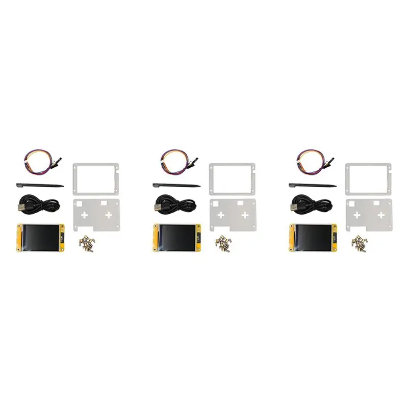 AS94-3X Nerdminer V2 2.8 Inch Display BTC Solo Lottery Nerd Miner 56KH/S Crypto Bitcoin Miner Solo Mining Machine