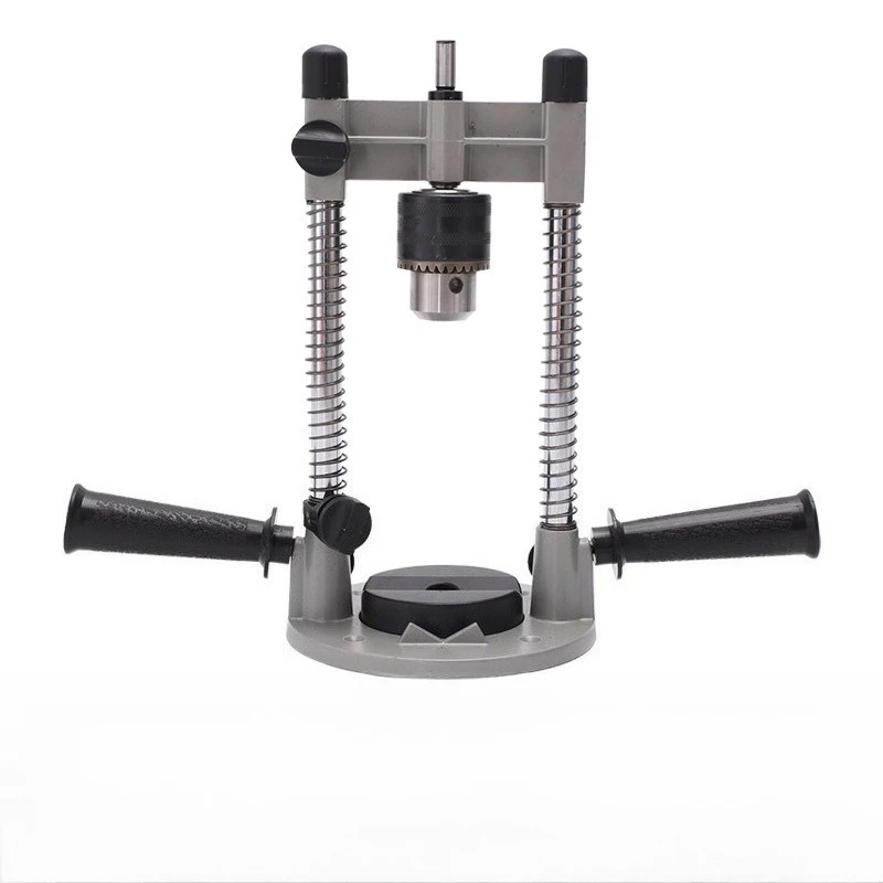 Multifunctional Hand Drill Grinder Bracket,Vertical Positioning Simple Stand for Oblique Hole Drilling DIY Woodwork Support Tool