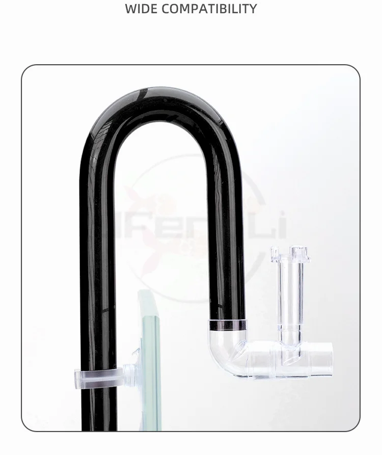 AQUAPRO Kunststoff Inflow Outflow Einlass Auslass Skimmer Lilie Aquarium Zubehör Tank Rohr Fisch Wasser Filtro Fishbowl Akvarium – Detail 13