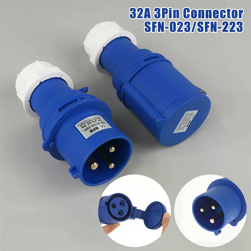 32A 3Pin Connector …
