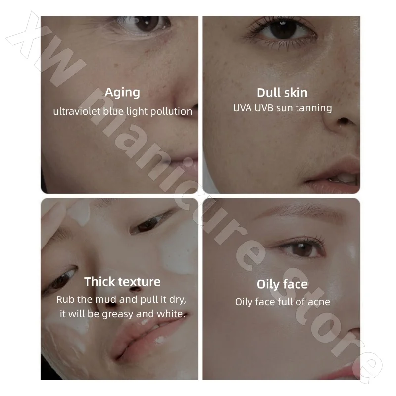 Shuihuanji Multi-brightening Sunscreen Long-lasting Moisturizing Isolation High-power Sunscreen Lotion SPF50 + UV Protection 50g