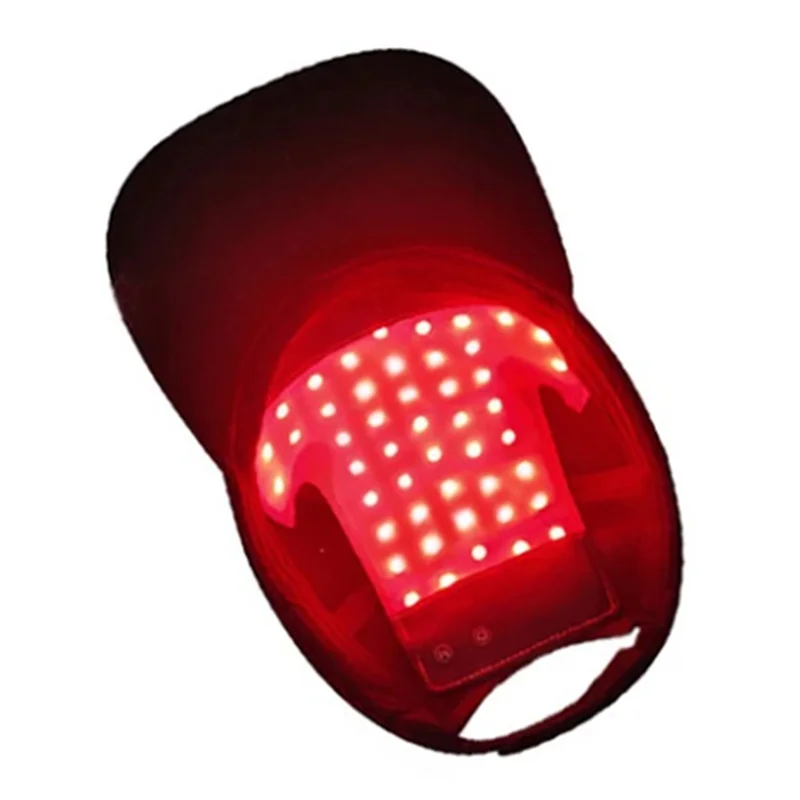 

ABUS-Infrared Hair Growth Instrument Physiotherapy Head Cap Laser Red Blue Light Hair Care Device Relaxation Therapy