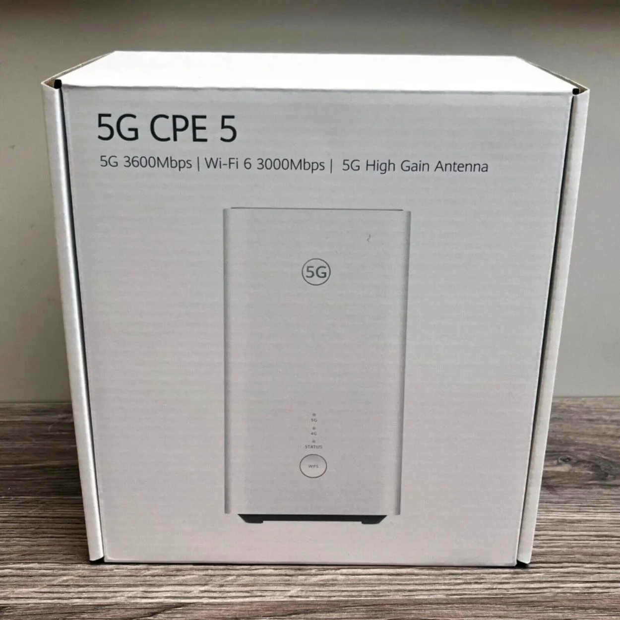 H158-381 5G CPE PRO 5 Router WiFi 6 7200Mbps RJ45 RJ11 Slot NanoSIM Home Firewall VPN Modem For HUAWEI