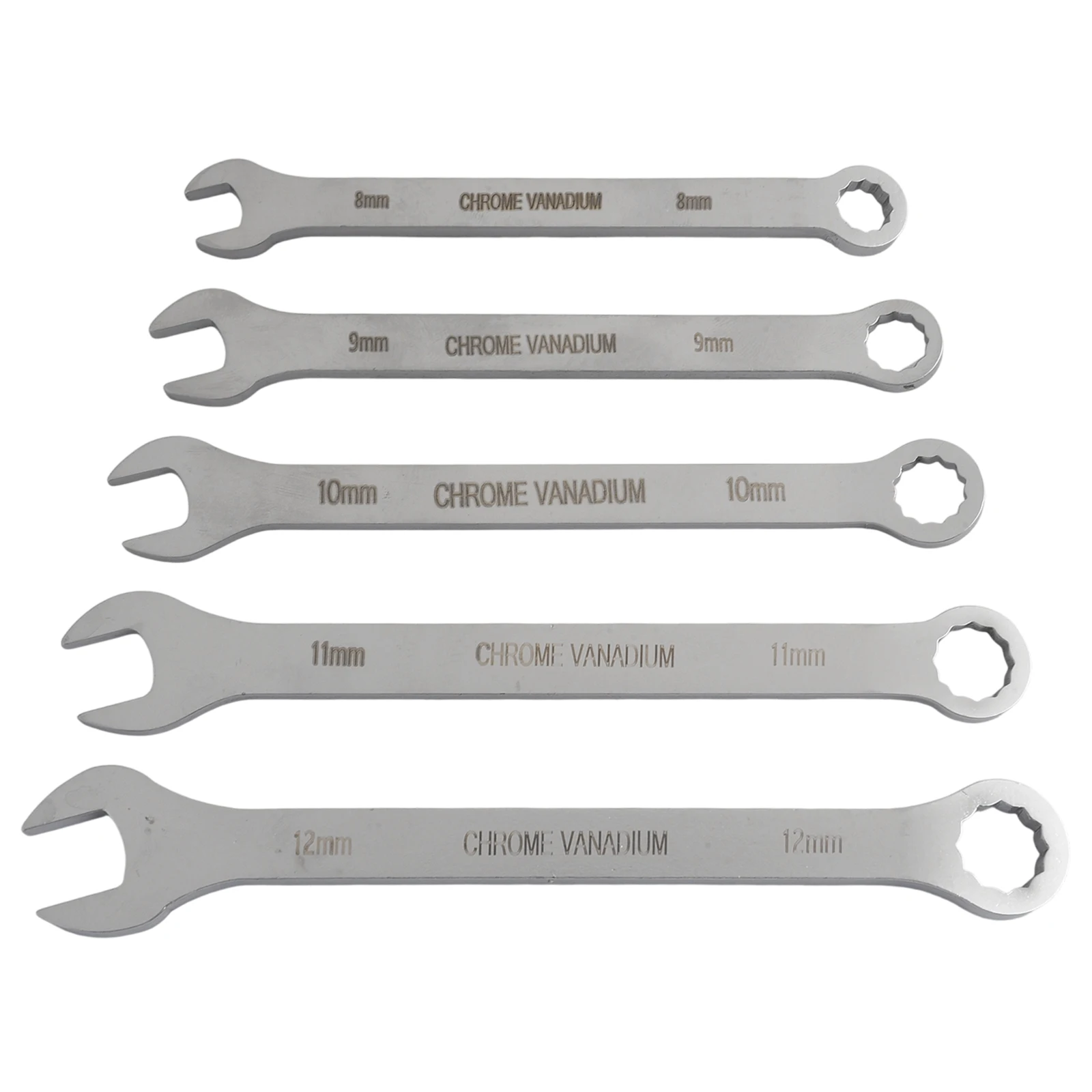 High Performance 14 Piece Metric Wrench Set 12 Point Spanner Tools for Home and For Garage Repairs 8mm to 24mm Sizes