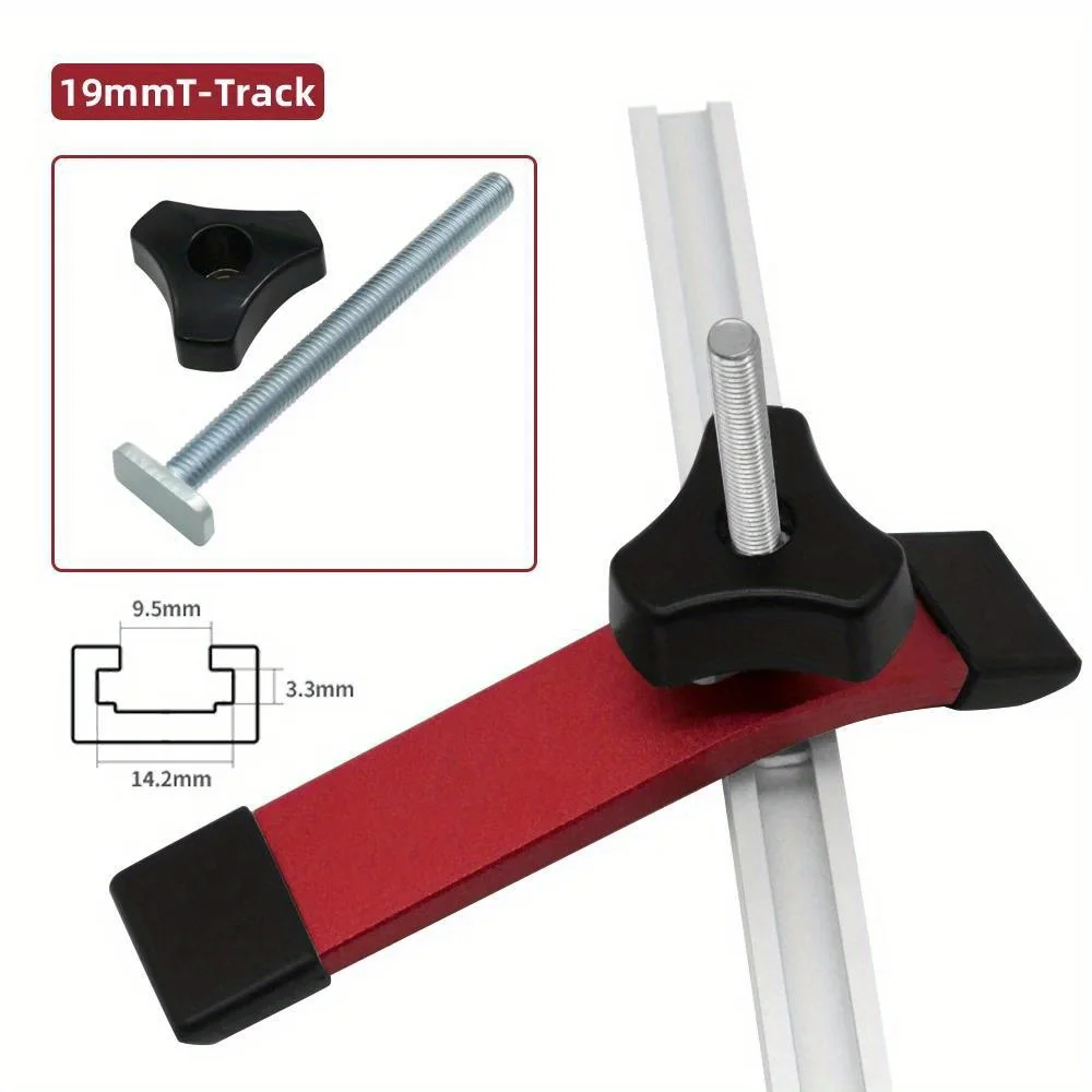 T الترباس والجوز مجموعة للنجارة ، المسمار لاعبا اساسيا ، منضدة T-فتحة قفل ، DIY بها بنفسك أداة مقاعد البدلاء ، 1/4 حزمة #4