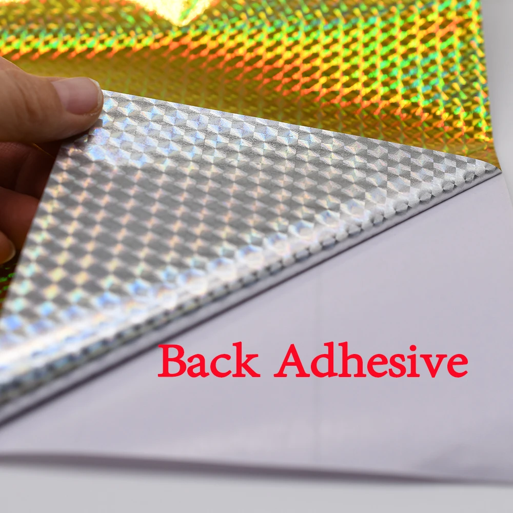 Cinta holográfica adhesiva MNFT – Film Flash para señuelos Sabiki - imagen 3