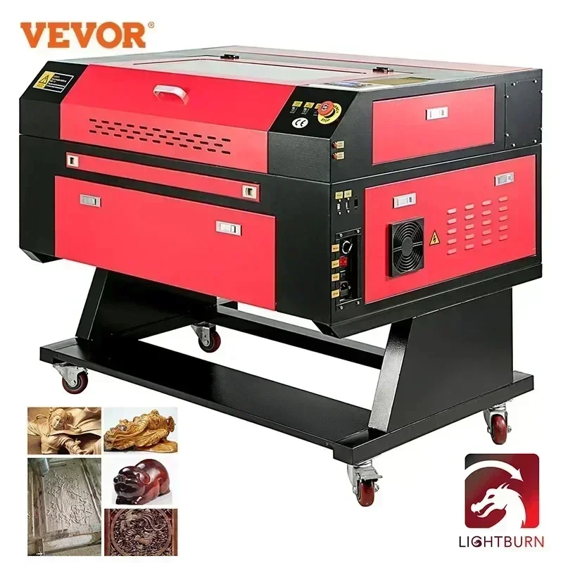 VEVOR Laser Engraver 60W Laser Engraving Machine CO2 700x500mm Laser Engraving and Cutting Machine For wood plexiglass crystal