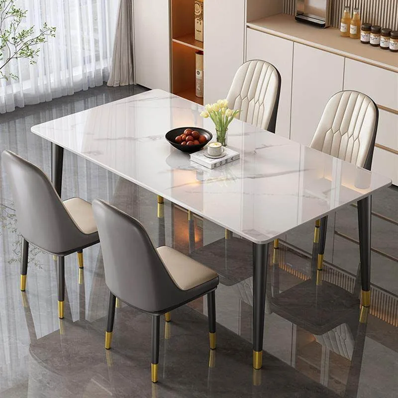 Salon Center Dining Table Corner Writing Computer Designer Cheap Dining Table Creative Mesas De Comedor Ornaments Home Decor