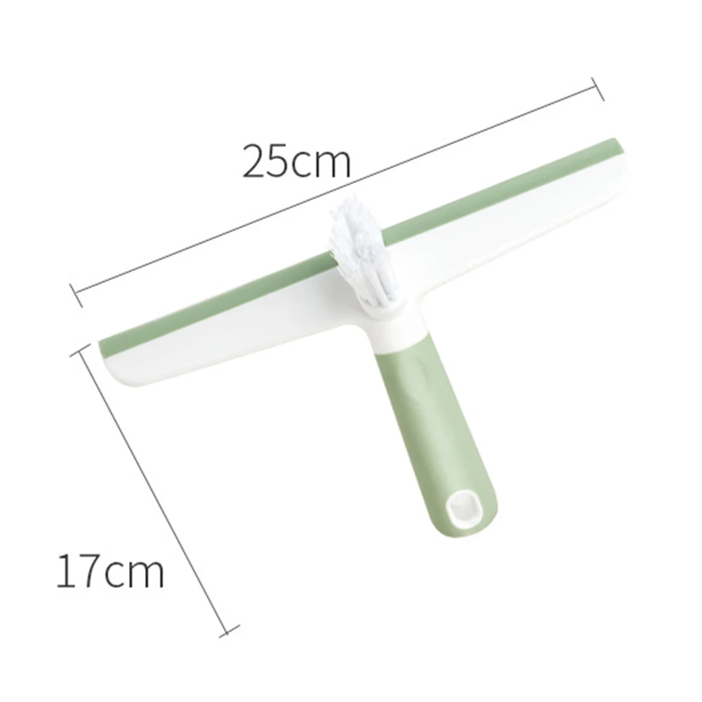 

Shower Window Plastic Blade Window Cleaner Durable Flexible Double Side Bathroom Mirror Tile Glass Cleaner Wiper