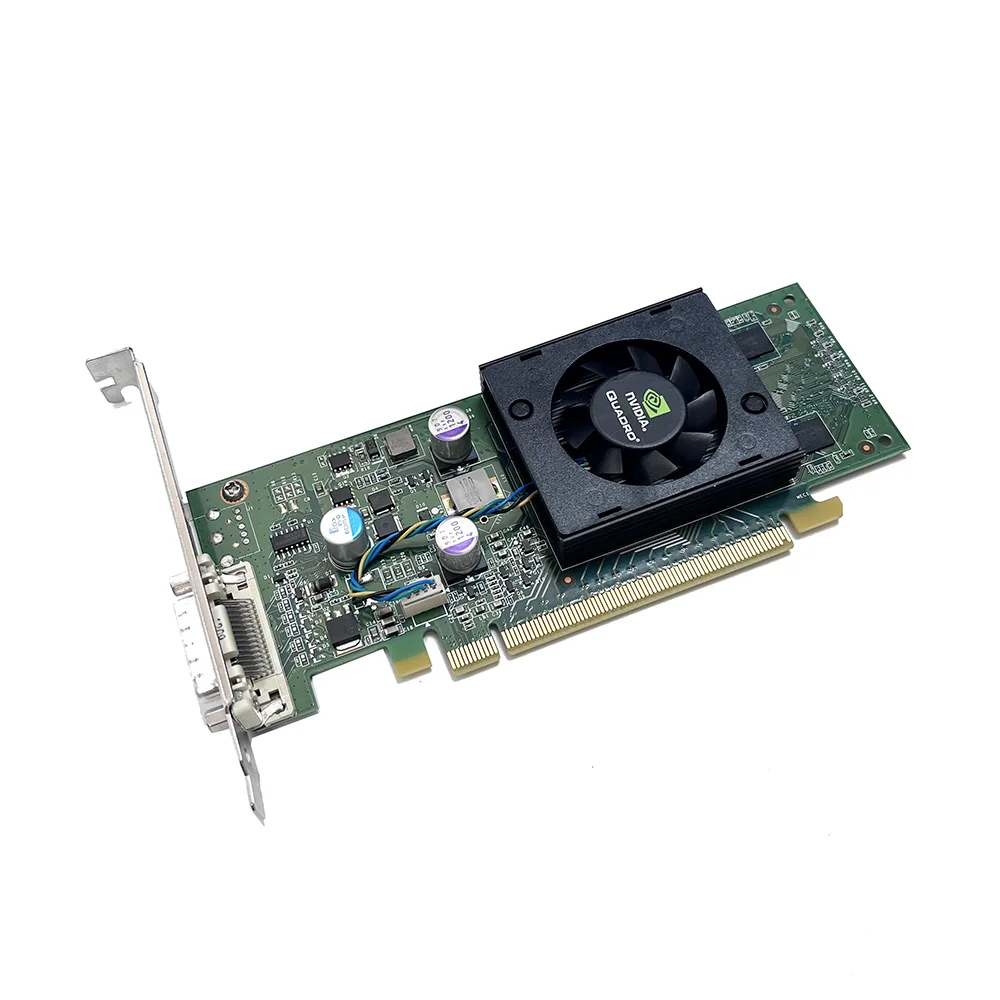 Tarjeta gráfica profesional de perfil alto y bajo para tarjeta gráfica nVIDIA Quadro FX370 LP, 1 unidad